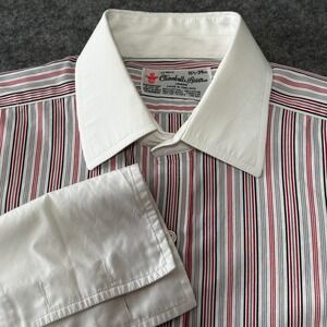 Turnbull Asser Mens Winchester Shirt 15.5 39cm Multicolor Striped England